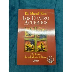 Los Cuatro 4 Acuerdos En Español Espanol Libro Fisico Nuevo Dr. Miguel Ruiz